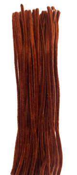Chenille-Brown 12" 25ct.