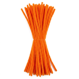 Chenille-Orange 12" 25ct.