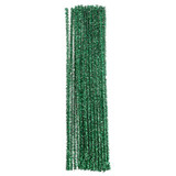 Chenille-Metallic Green 12"  25ct.