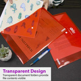 Document Holder Letter/Translucent 2ct. (Elite)
