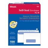 Envelopes-Self Seal/Window/White #10 500Pk