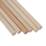Dowel Sticks Natural 12"x 9mm  6ct.