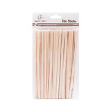 Craft Stir Sticks Natural 100ct.  (Aprox7.48")