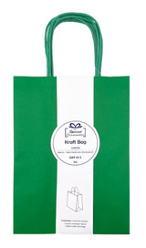Gift Bags Kraft Green Large 3ct.