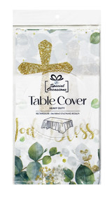 Tablecover 54 x 108-God Bless