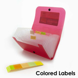 Expanding File 13 Pockets Coupon/Check Size