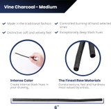 Vine Charcoal Soft 4ct.