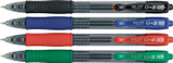 Pen G2 Assorted Ink Colors/Fine (Retractable) 4ct.