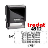 Stamp Printy Trodat (4913)