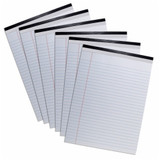 Writting Pad Legal/White 6ct.