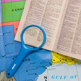 Magnifier-Handheld/Round 2x / 3"Diameter  Assorted Colors