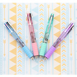 Mechanical Pencil 2in1 & 4 Color Pen w/Grip