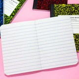 Memo Book 4.5" x 3.25" Mini/Marble 80Ct. 2Pk
