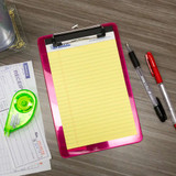 Writing Pad 5"x 8" Canary/Perforated 2ct.