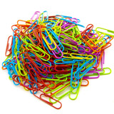 Paper Clips #1 Assorted Colors 200Pk