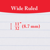 Filler Paper-100 Sheets (Wide/Ruled)