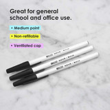 Ball Point Pen-Nova Medium/Black (Dozen)