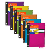 Pencil Pouch-3 Rings/Bright Colors