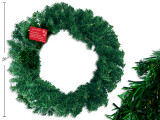 Wreath 20in Pine  3.75in x 130 Tips, Cht, MOQ:6