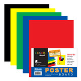 Poster Board 11"x 14" Multi Color 5Pk