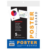 Poster Board 11" x 14" White 5ct. Poster Board 11" x 14" White 5ct.