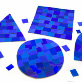 Poster Board-3 Ply 22"x 28" Blue-Metallic