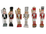 Nutcracker 12in Wood 6 Asst. Styles. Red Window Box., MOQ:4
