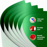 Poster Board-3 Ply 22"x 28" Metallic Green (25/Box)