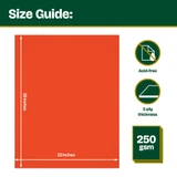 Poster Board 3 Ply 22"x 28" Red (25/Box)