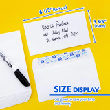 Envelopes White #6-3/4 Security/Self Seal 100ct.