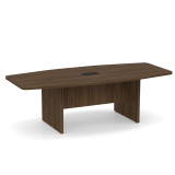 OS Conference Tables | Boat Shaped Conference Table with Slab Base - 95"