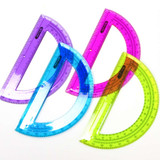 Protractor 6" Semicircular/Assorted Colors