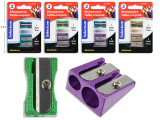 Sharpener Combo-1 Hole + 2 Hole  Assorted Colors/Aluminum B/C