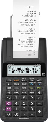 Printing Calculator 12-Digits Portable (HR-10RC)