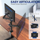 Dual Monitor Desk Mount