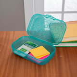 Pencil Box w/Lid  (Plastic)