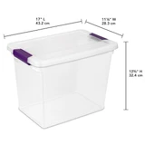 Box w/Lid 27 Qt./26 Liters (Plastic)