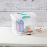 File Box-Portable/Clear (Letter)