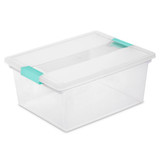 Plastic Box w/Lid 8 1/2 x 11" (Plastic)