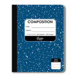 Notebook Composition/Blue 100 Sheet  9.75 x 7.5"