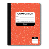 Notebook Composition/Orange 100 Sheet 9.75 x 7.5"