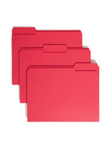 File Folder Letter/Red (100/Box) (ASG P1-R28)