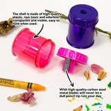 Sharpener-2 Holes/Assorted 4ct.