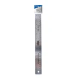 Ruler 12" Stainless Steel Ruler w/Non Skid Back