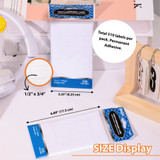 Labels-Multipurpose 1/2" x 3/4" White 510ct.