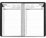 Planner 2027 Daily Appointment 8 x 5" Black