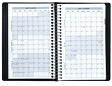 Planner 2027 Daily Appointment 8 x 5" Black