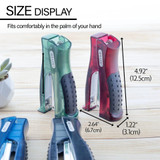 Stapler Bazic Stand-Up w/500 Standard Staples (20 Sheet Capacity)