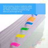 Flags-Neon/Color Coding 0.5"x1.7" Stick On 10ct.