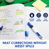 Correction Pen w/Metal Tip 0.2oz. (7ml)  2ct.